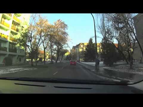 AutÃ³zÃ¡s Egerben - Driving with onboard camera in Eger - 2015.01.06.