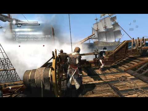 Assassin's Creed 4-Black Flag vÃ©gigjÃ¡tszÃ¡s-FosztogatÃ¡s-ErÅ‘sebb hajÃ³