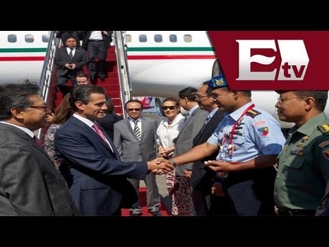Enrique PeÃ±a Nieto se reune con mandatarios de Indonesia y Singapur/ Titul