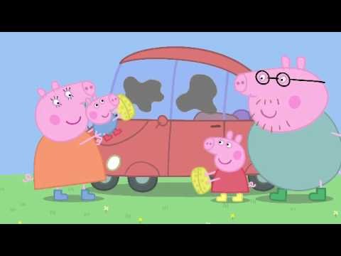 Peppa Pig - Cleaning the Car