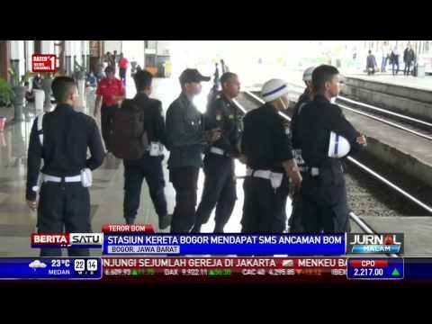 Stasiun Besar Bogor Diancam Teror Bom
