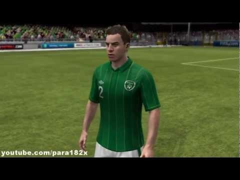 FIFA 13: Ireland Player Faces