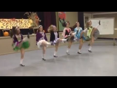 Irish dancing - 15 year Old Cute Young Little Girls Irish dancing !