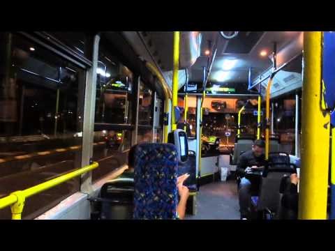 1999 MAN NL263 #7002 bus ride form Israel  HD