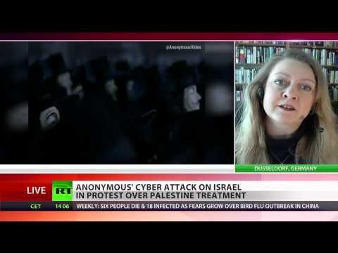 Israel Hacked: Anonymous assault act of protest
