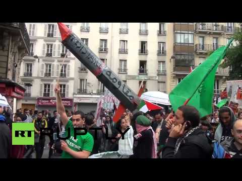 France: Palestine demo clashes outside synagogue