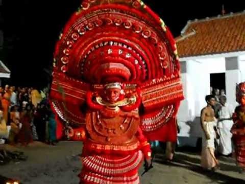 Spiritually possessed and ritualistic dance in Hindu temples of North Malab