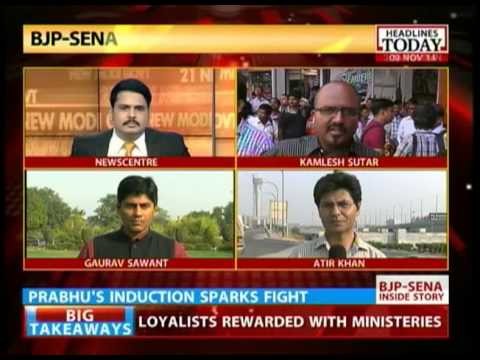 Shiv Sena and Anil Desai skip cabinet expansion swearing-in ceremony