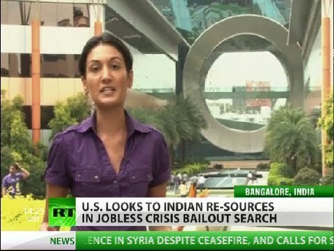 Outsourced: India bails out US from jobless crisis