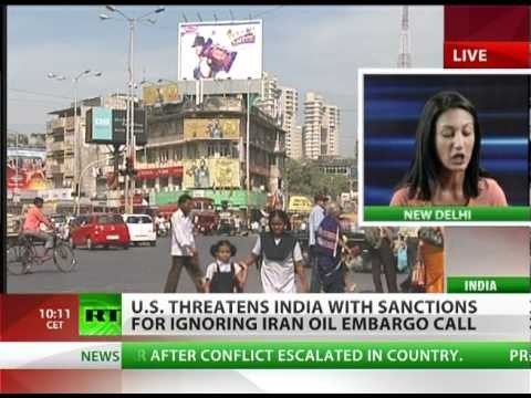 US threatens India over Iran oil