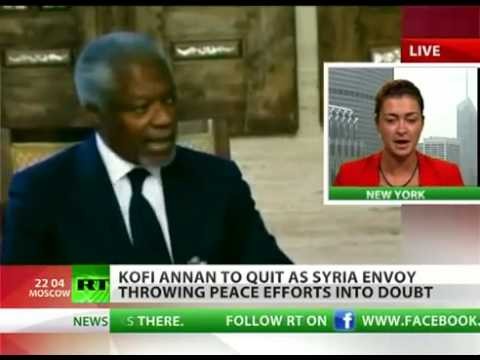 ANNAN quicks as SYRIA Envoy