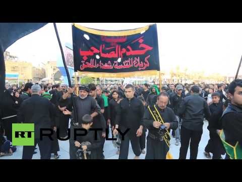 Iraq: Shia pilgrims flood Karbala to mark Ashura