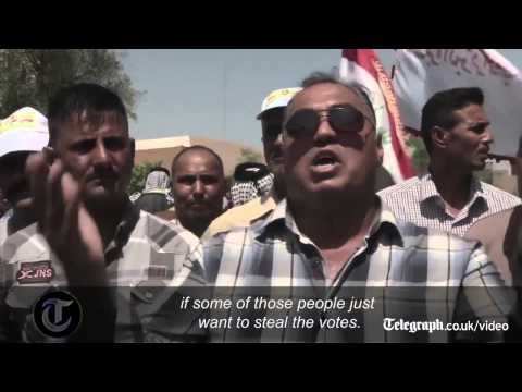 Iraqis come out in support of Prime Minister