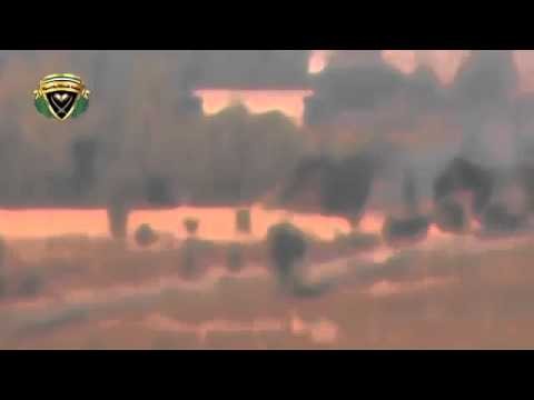 RAW VIDEO ATGM VS T 72 TANK SYRIA