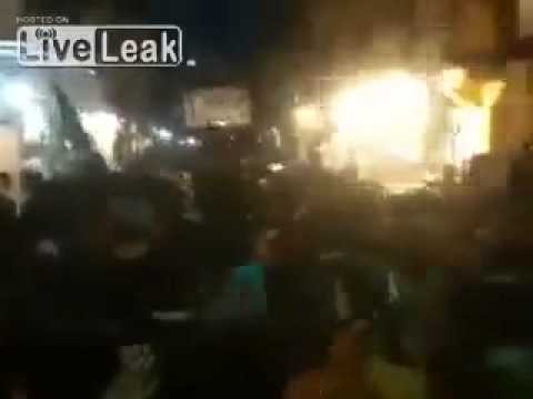 Butt hurt extremists in Lebanon demonstrate after fall of Qusair