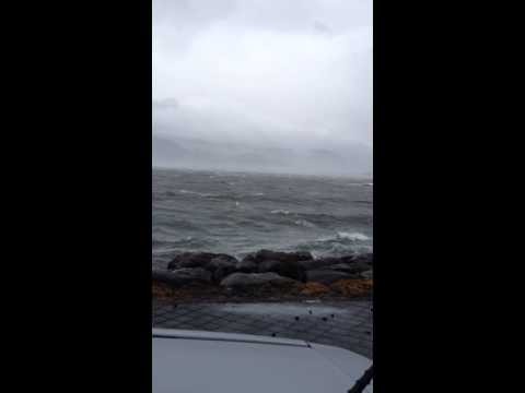 Really windy in Iceland