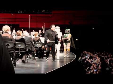 Darth Vader. Star Wars Concert with the Icelandic Philharmonic Orchestra.