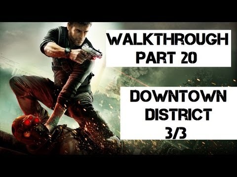 Splinter Cell: Conviction Walkthrough Part 20 - Mission 10 - Downtown Distr