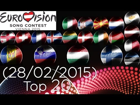 Eurovision 2015: My Top 20 So Far (28/02/2015)