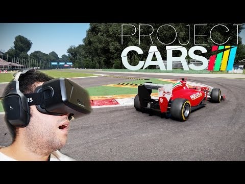 Oculus Rift DK2 - Project CARS - Formula 1 @ Monza