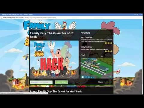 Family Guy The Quest for stuff hack Cheats New Update