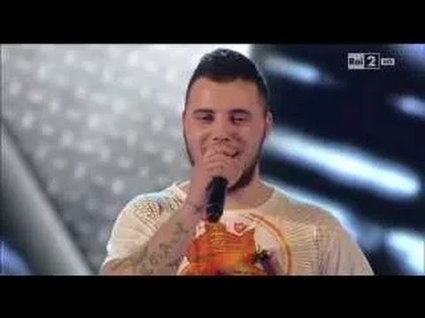 Luca Boccadamo Canta \ Get Higt\ - The voice Italy 2015 - Blind Auditions 5