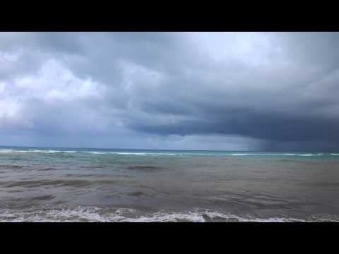 Storm out in the Caribbean from Montego Bay