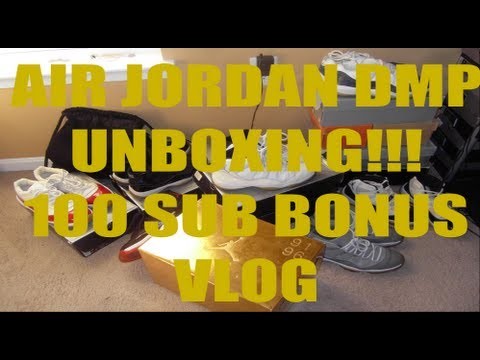 Air Jordan DMP Unboxing After 7 Years | 100 Sub Bonus VLOG