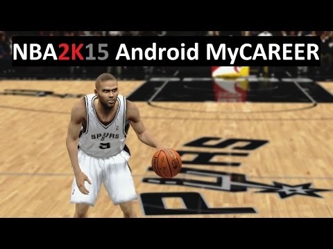 NBA 2K15 Android MyCAREER Gameplay - Atlanta Hawks Vs San Antonio Spurs (HD
