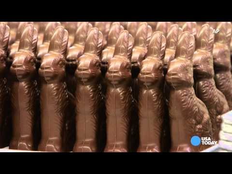 This is not your ordinary chocolate bunny