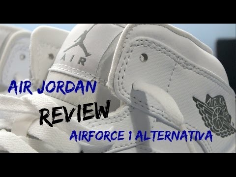 Air Jordan 1 Mid Blanco/White Review ESPAÃ‘OL