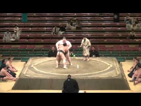 Orora vs Sasayama Day 10 Sumo Natsu Basho May 2013