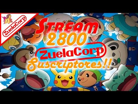 [Streams] Celebrando 2800 SUSCRIPTORES  en DIRECTO  - KIU o 3DS + Pokemon !