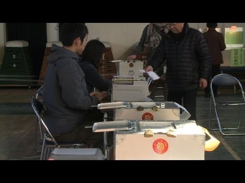 Abe re-elected in low-turnout Japan polls