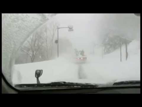 NOW Snowstorm hits northern Japan