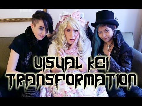 Sweet Lolita to Visual Kei Transformation