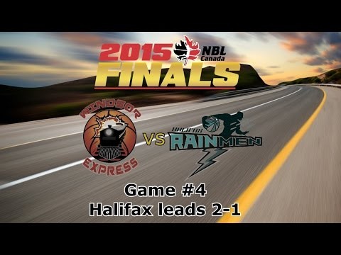 NBL Canada Finals Game #4 - Halifax Rainmen vs Windsor Express