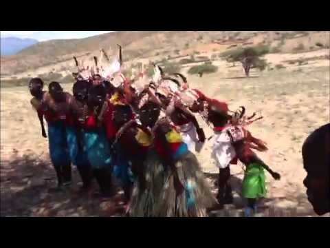 Kenya: Samburu children performance