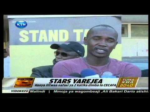 News : Timu ya Harambee stars yawasili kutoka Kampala