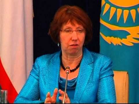Yevropa Ittifoqi tashqi ishlar vaziri Markaziy Osiyoda/ EU Ashton-Kyrgyzsta