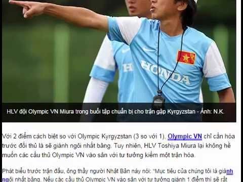 HOT : ! Dá»± Ä‘oÃ¡n tá»· sá»‘ Olympic VN gáº·p Kyrgyzstan