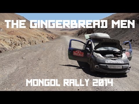 The Gingerbread Men - Mongol Rally 2014