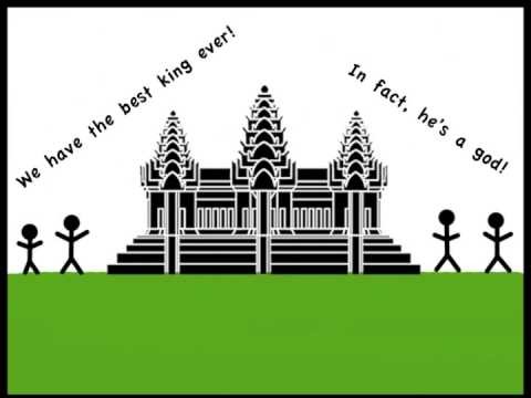 Angkor Era - Sketchy Cartoon