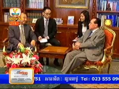 Khmer HM Express News Afternoon Live 29 April 2013 part1/4-Cambodia and Chi