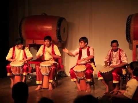Cambodia Traditional Drum Show  Video 3