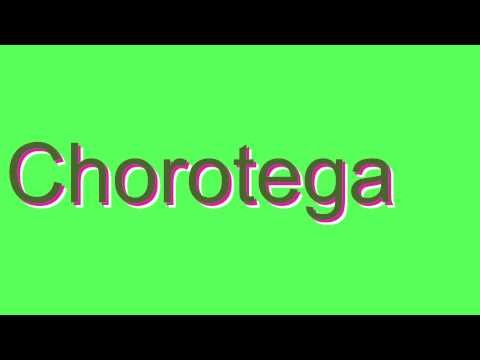 Chorotega Definition