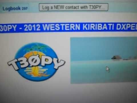 T30PY-2012 WESTERN KIRIBATI DXPEDITION-18:58 utc - 19-Oct-2012 - 20 meters 