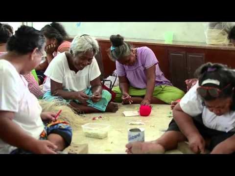 Nei Nibarara artisans in Kiribati