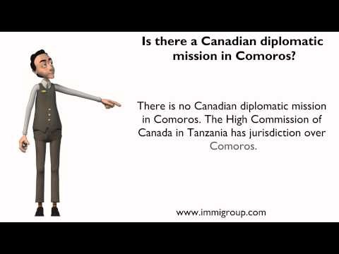 Is there a Canadian diplomatic mission in Comoros?