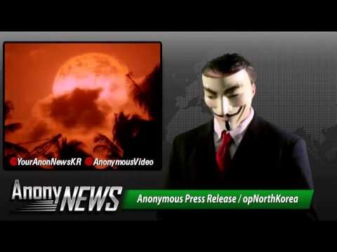 Anonymous vs NorthKorea